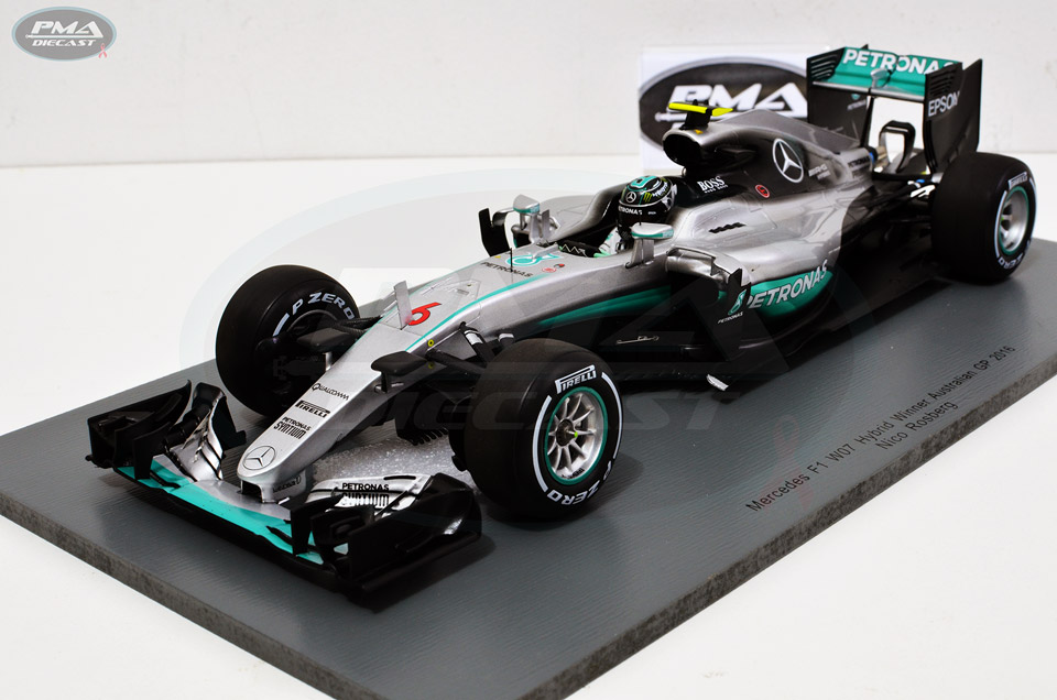 NICO ROSBERG 2016 MERCEDES-BENZ W07 1:18